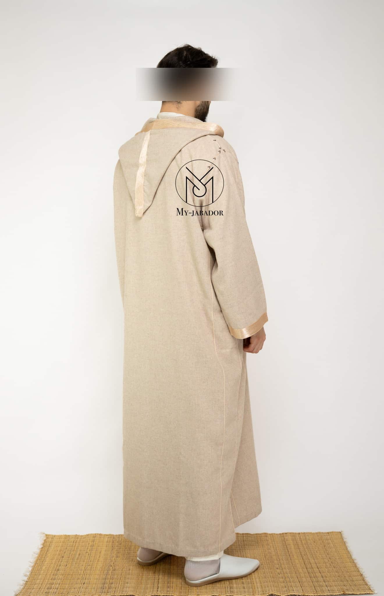 Djellaba hiver beige